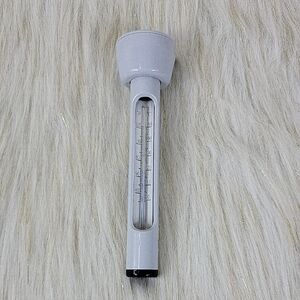 Gray Thermometer with Black Tip